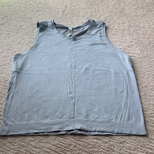 Athleta Pale Blue Breathable athletic  Tank